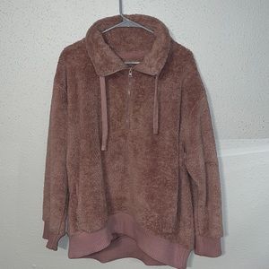 Sherpa Quarter zip sweatshirt